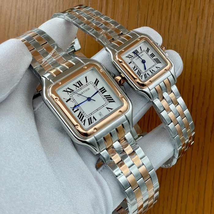 Cartier unisex two toned watch