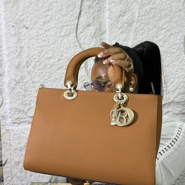 Lady Joy Dior Bag Brown Big