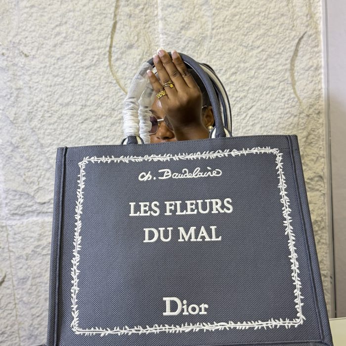 Dior NoteBook Bag - Grey