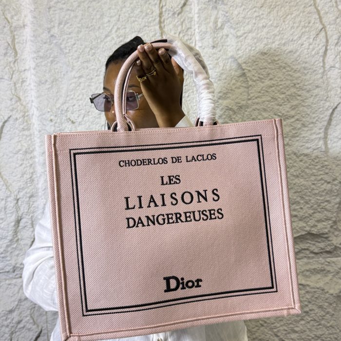 Dior NoteBook Bag - Pink