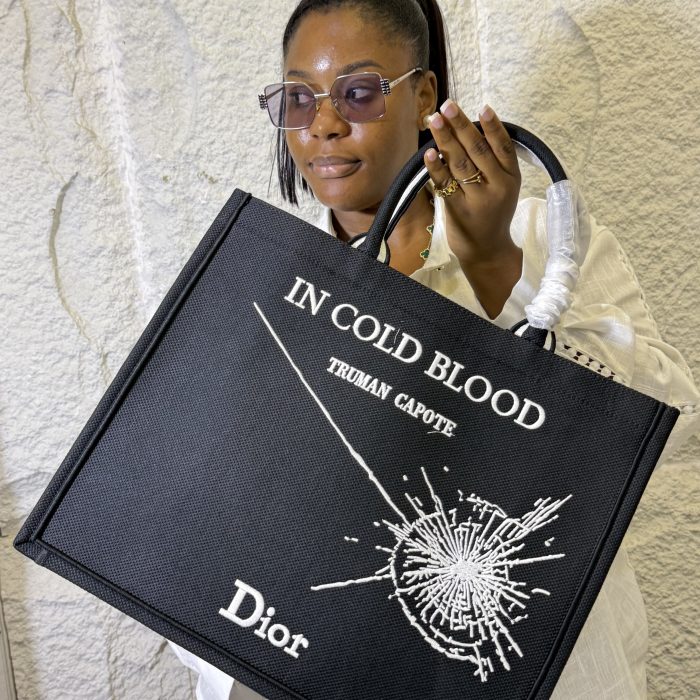 Dior NoteBook Bag - Black