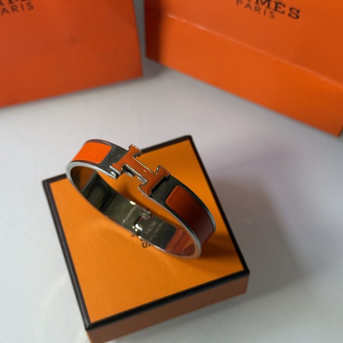 Hermes Gold Bracelet 01 (Orange)
