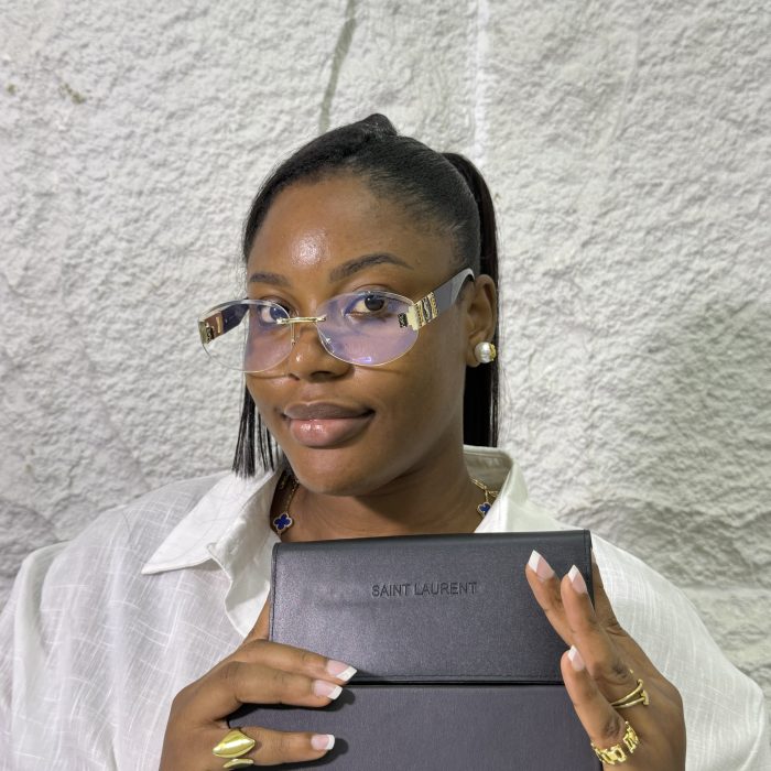 Saint Laurent Tech Clear Glasses