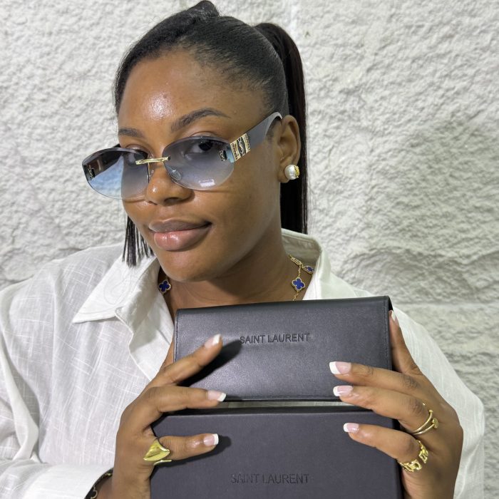 Saint Laurent Tech Clear Glasses