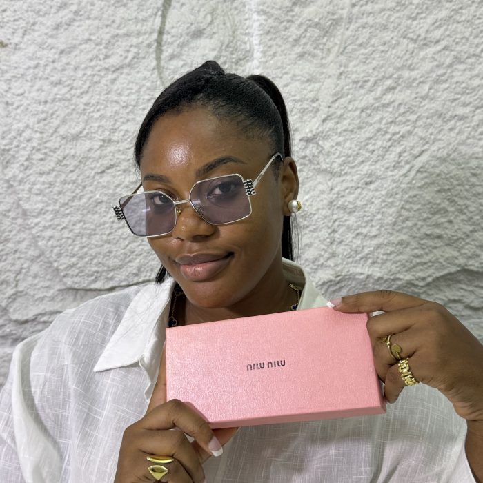 Miumiu Tech Clear Glasses