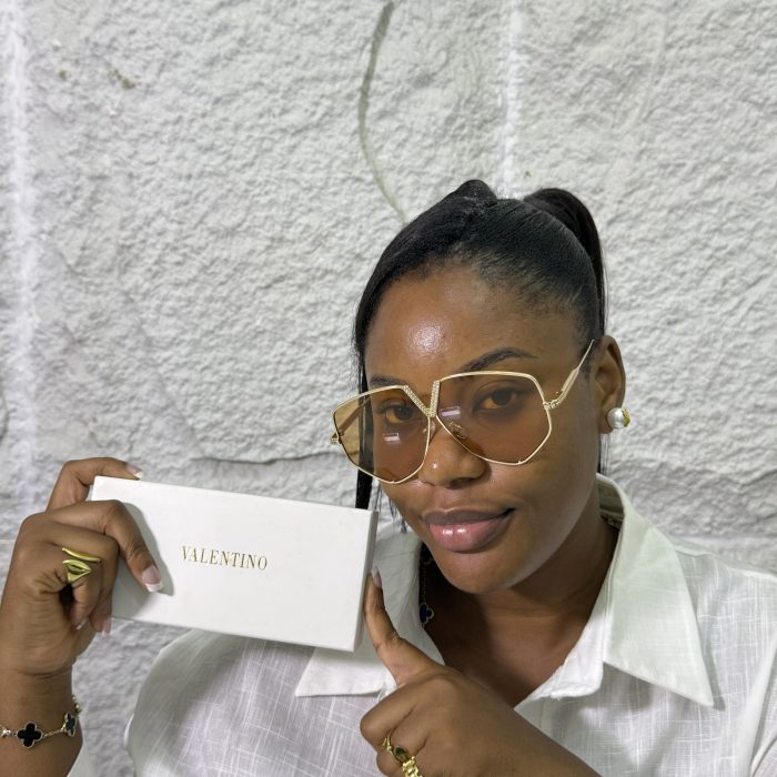 Valentino Tech Clear Glasses