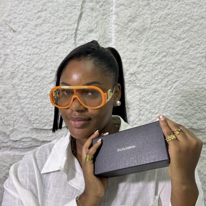 Dolce and Gabbana Tech Clear Glasses