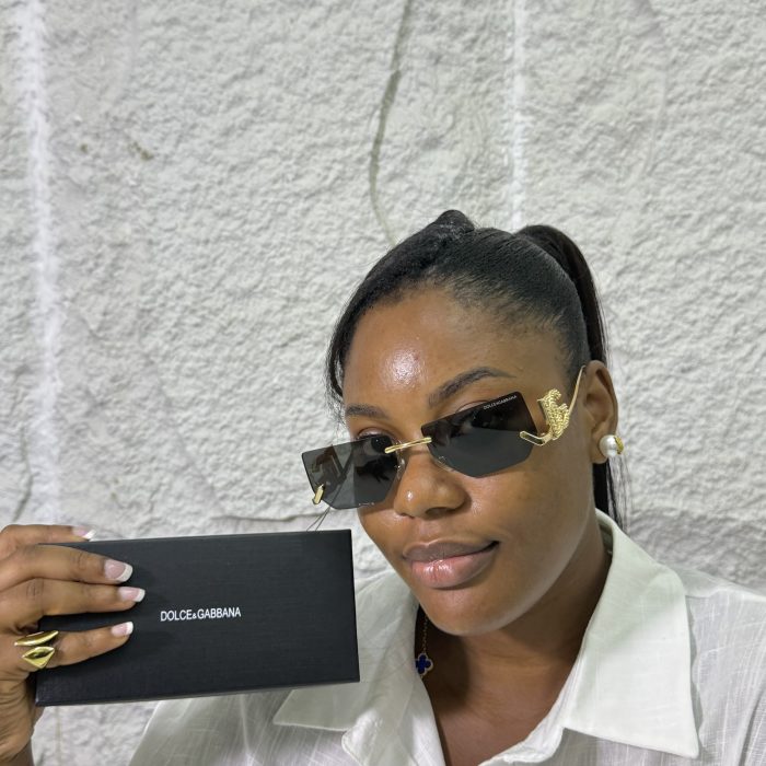 Dolce and Gabbana Tech Dark Glasses