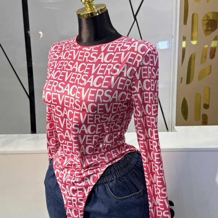 Versace Red Body Suit