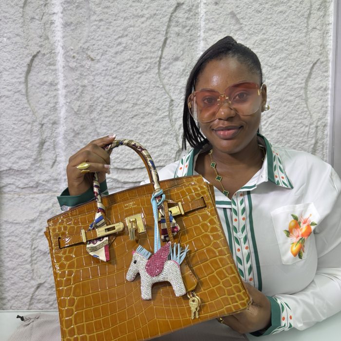 Crocodile Skin Birkin Bag (Yellow)