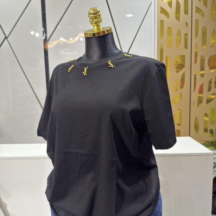 Saint Laurent Black T-Shirt