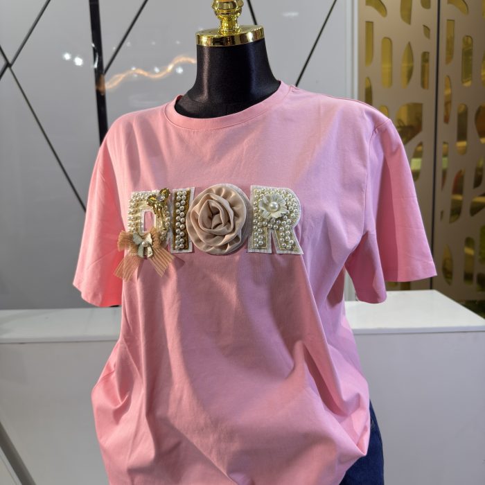 Pink Dior T-Shirt