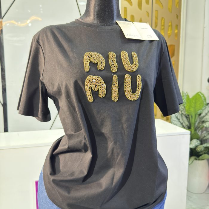 MiuMiu Black T-Shirt