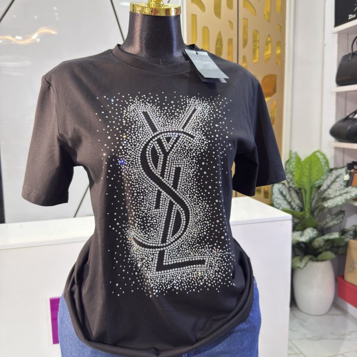 Saint Laurent Black T-Shirt