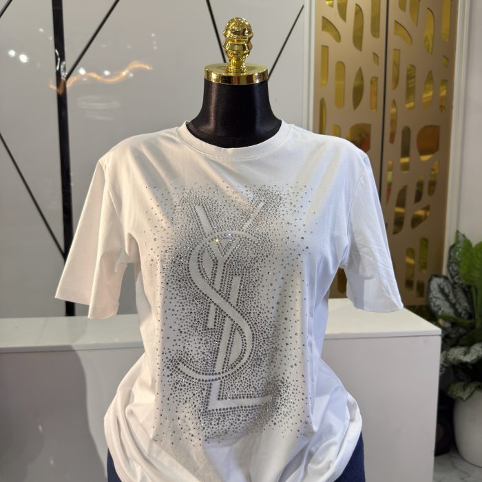 Saint Laurent White T-Shirt