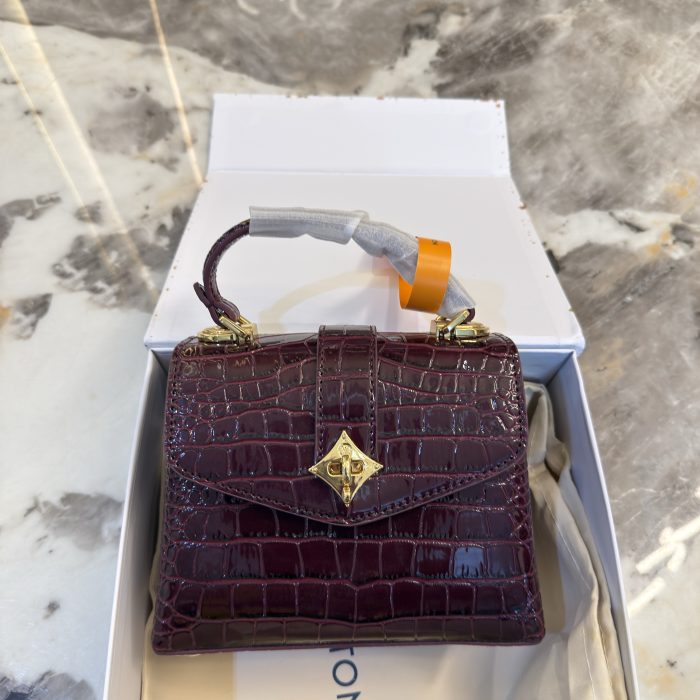 Louis Vuitton Burgundy Bag