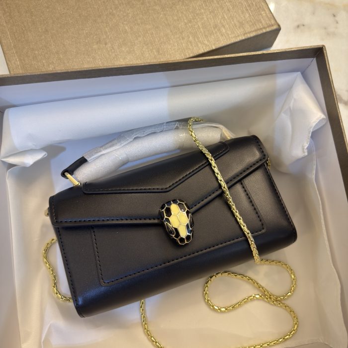 Bvlgari Serpenti Black Bag