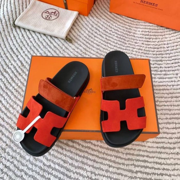 FEMALE HERMES SLIDES 100